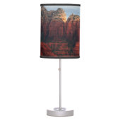 Cloudy Coffee Pot Rock in Sedona Arizona Table Lamp (Front)