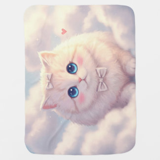 Cloudy Cuddle Cat Blanket
