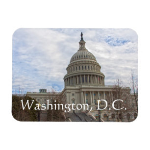 Cloudy day in the Capitol Magnet
