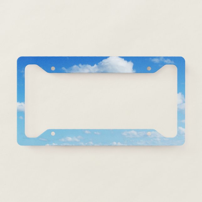Cloudy day- Number Plate Frame (Front)
