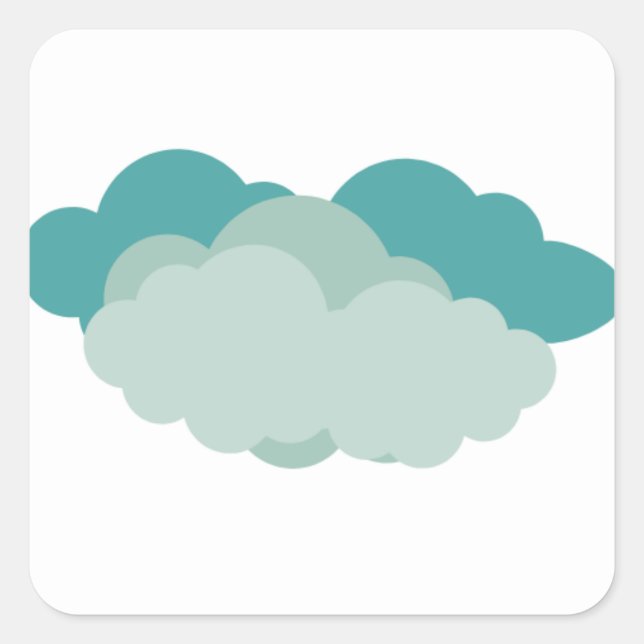 Cloudy Day Weather Tracker Sticker sheet (Front)