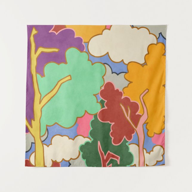 Cloudy Dreams Tapestry (Front)