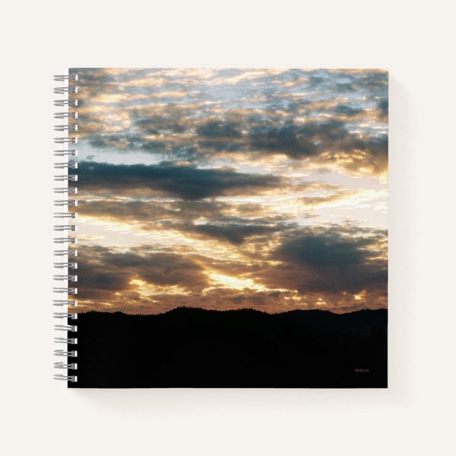 Cloudy Dusk...... Notebook (Front)