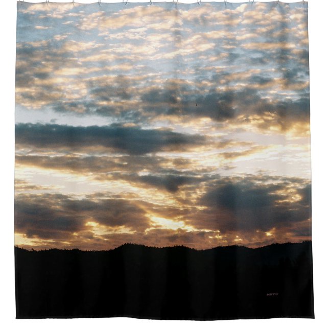 Cloudy Dusk...... Shower Curtain (Front)