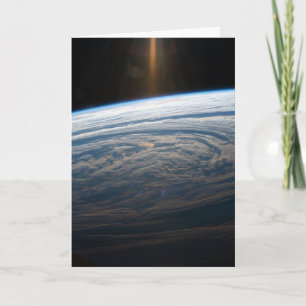 Cloudy Formations In The South Indian Ocean. Card