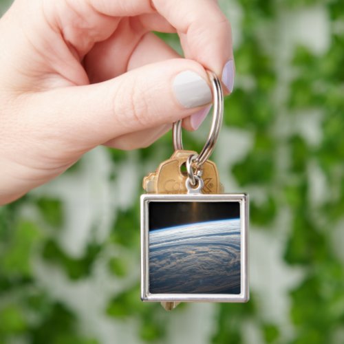 Cloudy Formations In The South Indian Ocean Keychain