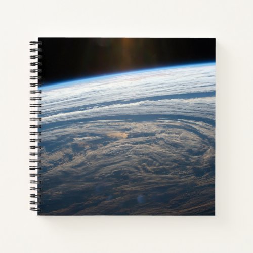 Cloudy Formations In The South Indian Ocean Notebook