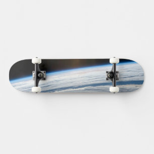 Cloudy Formations In The South Indian Ocean. Skateboard