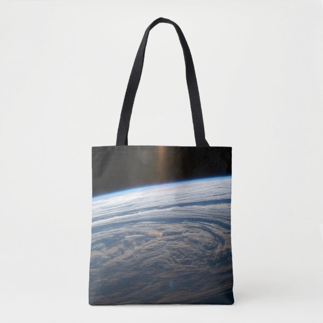 Cloudy Formations In The South Indian Ocean. Tote Bag (Front)