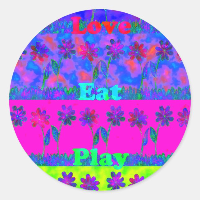 Cloudy Nice Day Better Night.png Classic Round Sticker (Front)