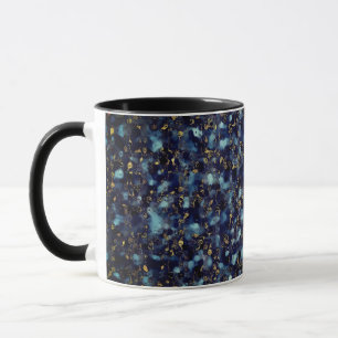 Cloudy Night Sky scatter pattern Mug