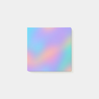 Cloudy Pastel Rainbow Post-it Notes