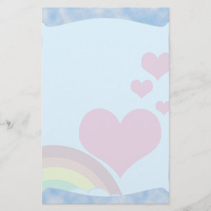 Cloudy Rainbow Stationery