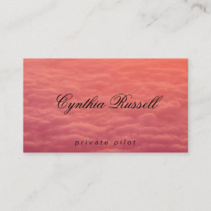 Cloudy Skies Business Card