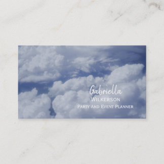 Cloudy Skies Business Card