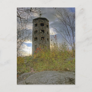 Cloudy Skies over Enger Tower Postcard