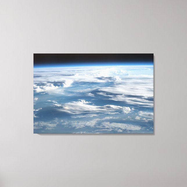 Cloudy Skies Over Sudan Canvas Print (Front)