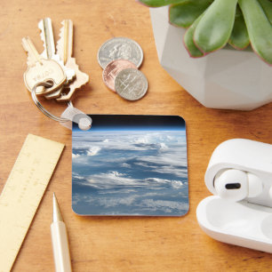 Cloudy Skies Over Sudan Keychain