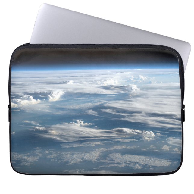 Cloudy Skies Over Sudan Laptop Sleeve (Front)