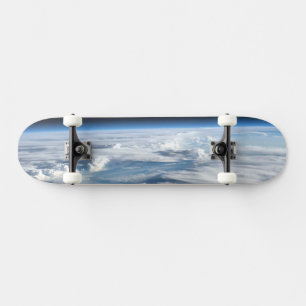 Cloudy Skies Over Sudan Skateboard