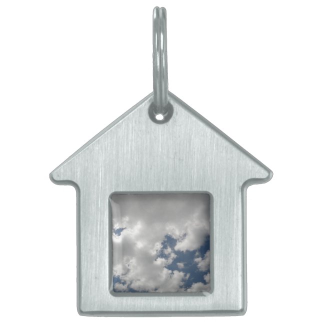 Cloudy Skies Pet Tag (Front)