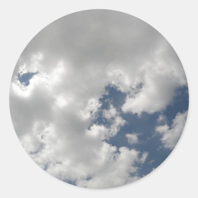 Cloudy Skies Stickers (Front)