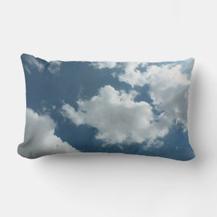 Cloudy Sky Abstract Photography Lumbar Pillow