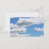 Cloudy Sky Business Cards (Front/Back)