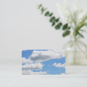 Cloudy Sky Business Cards (Standing Front)