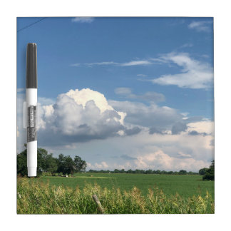 Cloudy Sky Dry Erase Board
