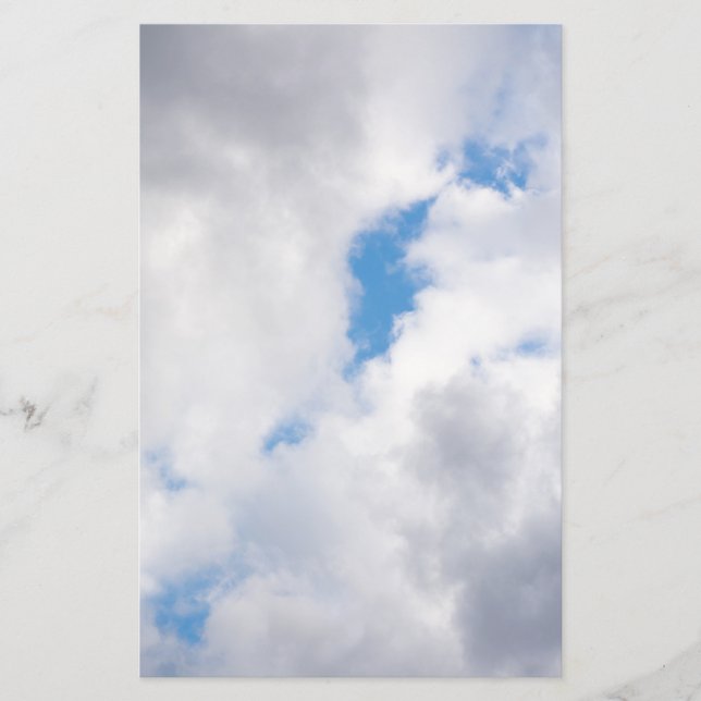 Cloudy sky flyer (Front)