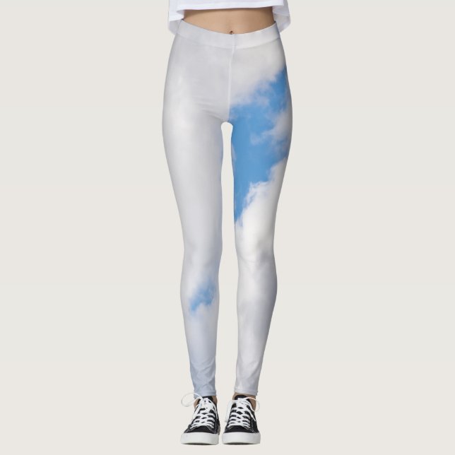 Cloudy sky leggings (Front)