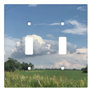 Cloudy Sky Light Switch Cover