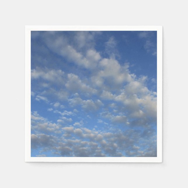 Cloudy sky napkins (Front)
