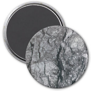 Cloudy Slate Black Streaked marble stone finish Magnet