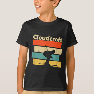 Clouroft New Mexico Retro Ski T-Shirt