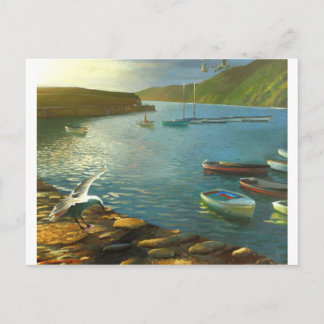 Clovelly - Looking out Postcard