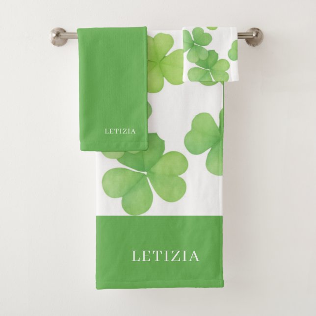 Clover Bath Towel Set (Insitu)
