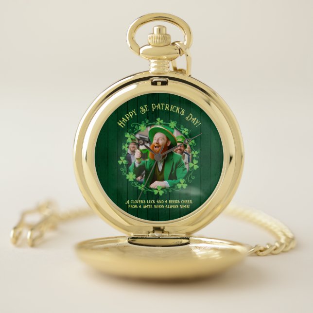 Clover & Beer Companionship Pocket Watch (Inside)