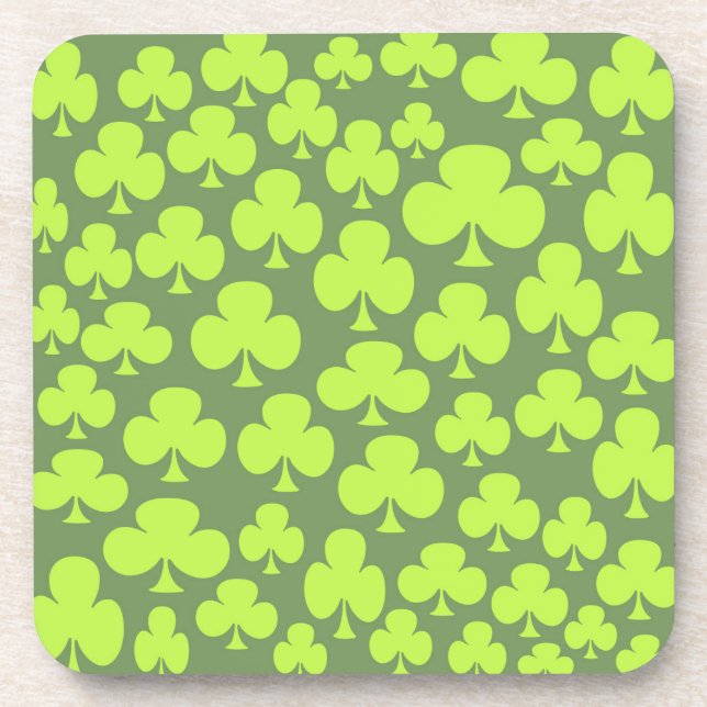 Clover Beverage Coaster (Front)