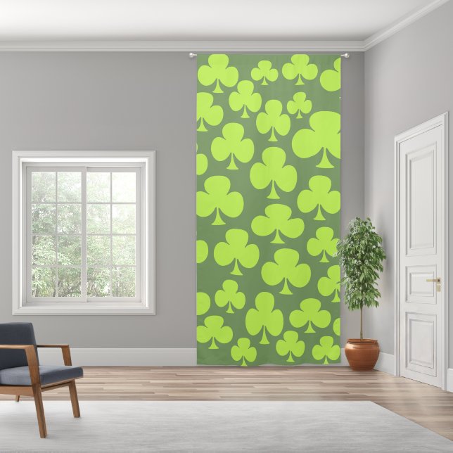 Clover Blackout Curtains (Wide)