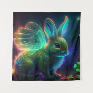 Clover Bunny Tapestry