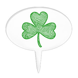 Clover Cake Topper