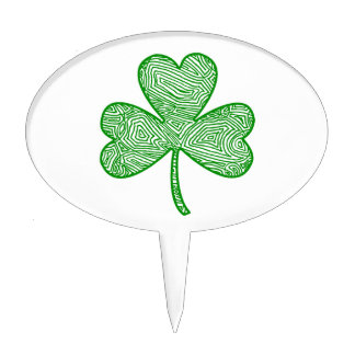 Clover Cake Topper