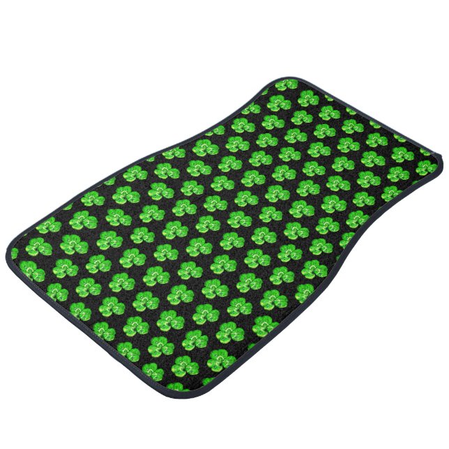 Clover Car Floor Mat  (Angled)