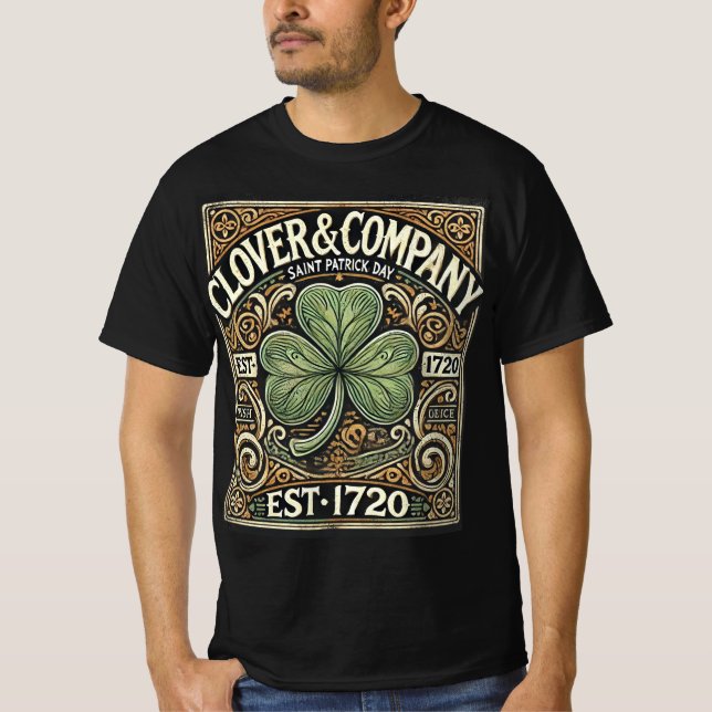 Clover & Company – St. Patrick’s Day Vintage Tee (Front)
