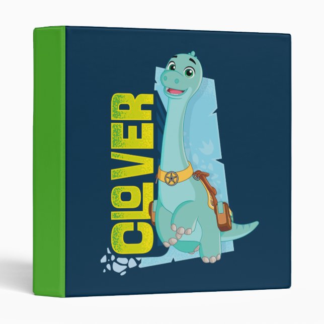 Clover | Dino Ranch 3 Ring Binder (Front/Spine)