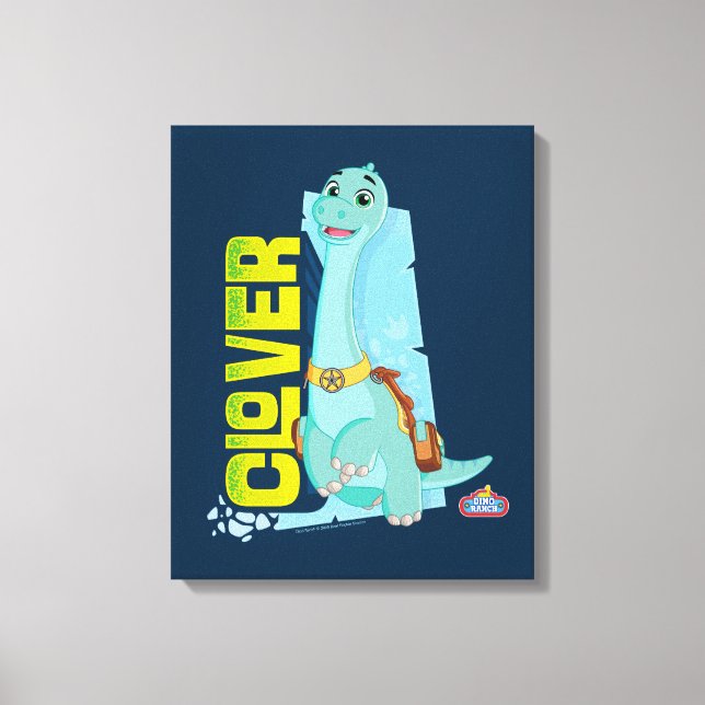 Clover | Dino Ranch Canvas Print (Front)