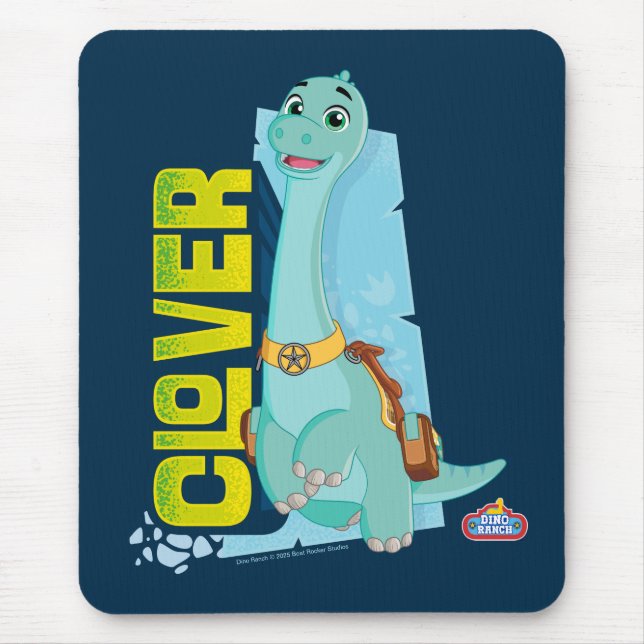 Clover | Dino Ranch Mouse Pad (Front)