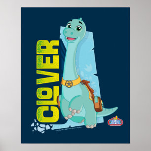 Clover Dino Ranch Poster